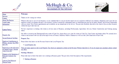 Desktop Screenshot of mchughacc.ie