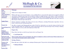 Tablet Screenshot of mchughacc.ie